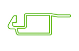 Alu Outward Sash Profile For Hinge Screening