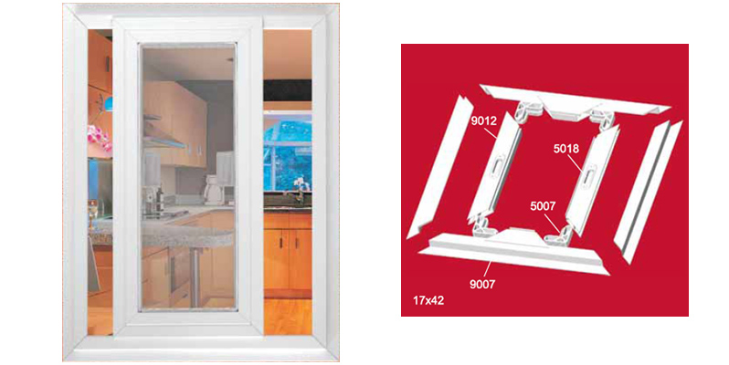 ECO Sliding insect screening 17 x 42